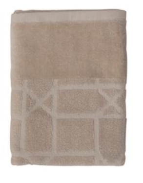 NG - Halvor Bakke Raffles håndkle, Beige / Pure cashmere